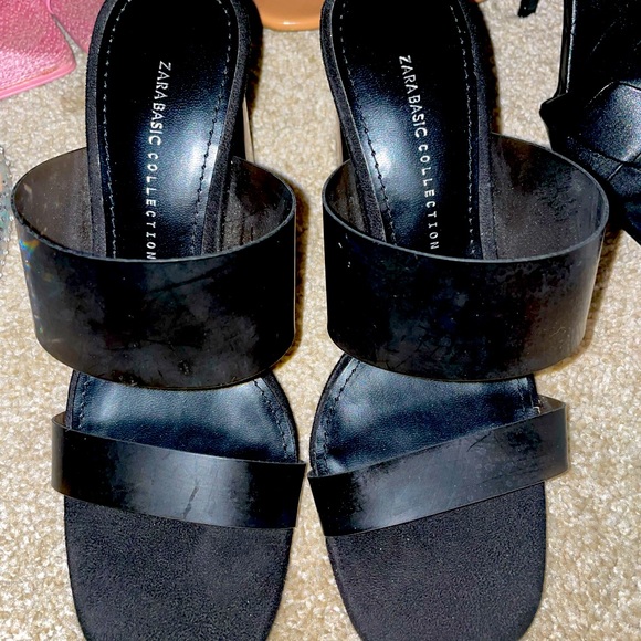 Black Zara heels - Picture 2 of 2